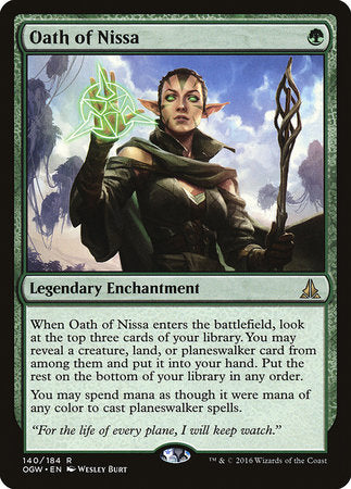 Oath of Nissa [Oath of the Gatewatch] | Rook's Games and More