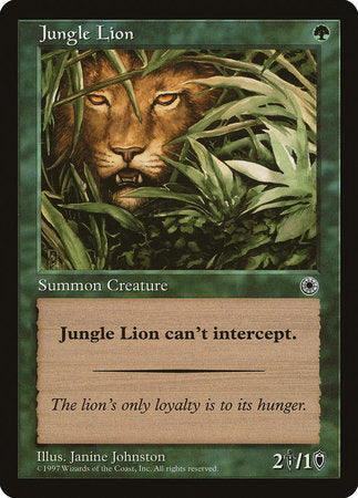 Jungle Lion [Portal] | Rook's Games and More