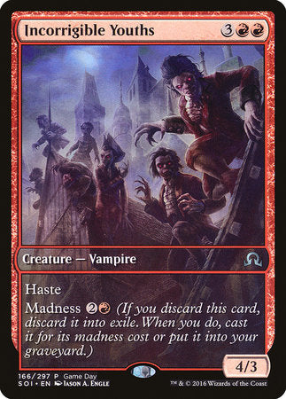 Incorrigible Youths [Shadows over Innistrad Promos] | Rook's Games and More