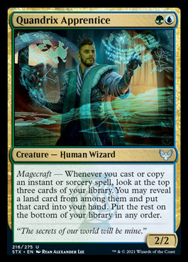 Quandrix Apprentice [Strixhaven: School of Mages] | Rook's Games and More