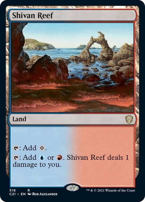 Shivan Reef [Commander 2021] | Rook's Games and More