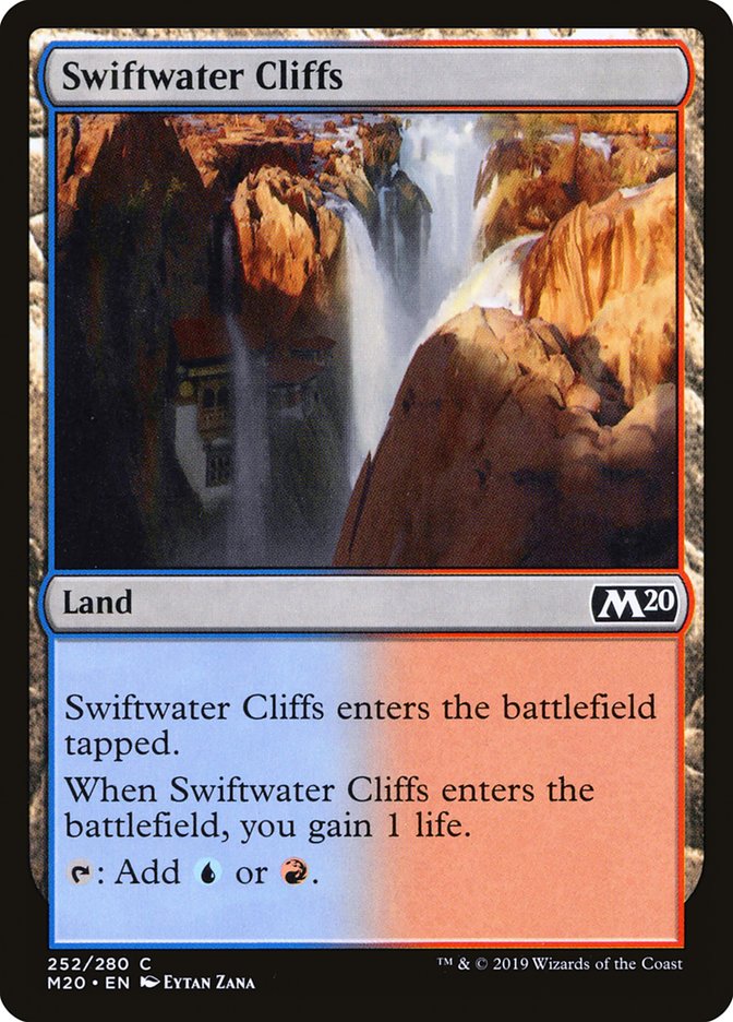 Swiftwater Cliffs [Core Set 2020] | Rook's Games and More