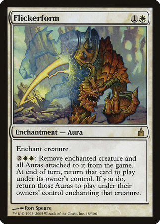 Flickerform [Ravnica: City of Guilds] | Rook's Games and More