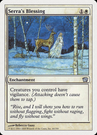 Serra's Blessing [Ninth Edition] | Rook's Games and More