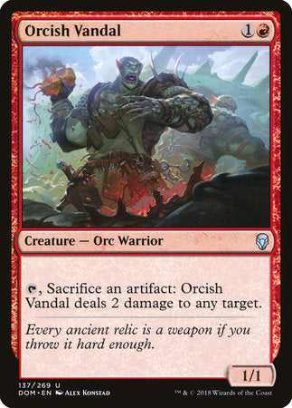 Orcish Vandal [Dominaria] | Rook's Games and More