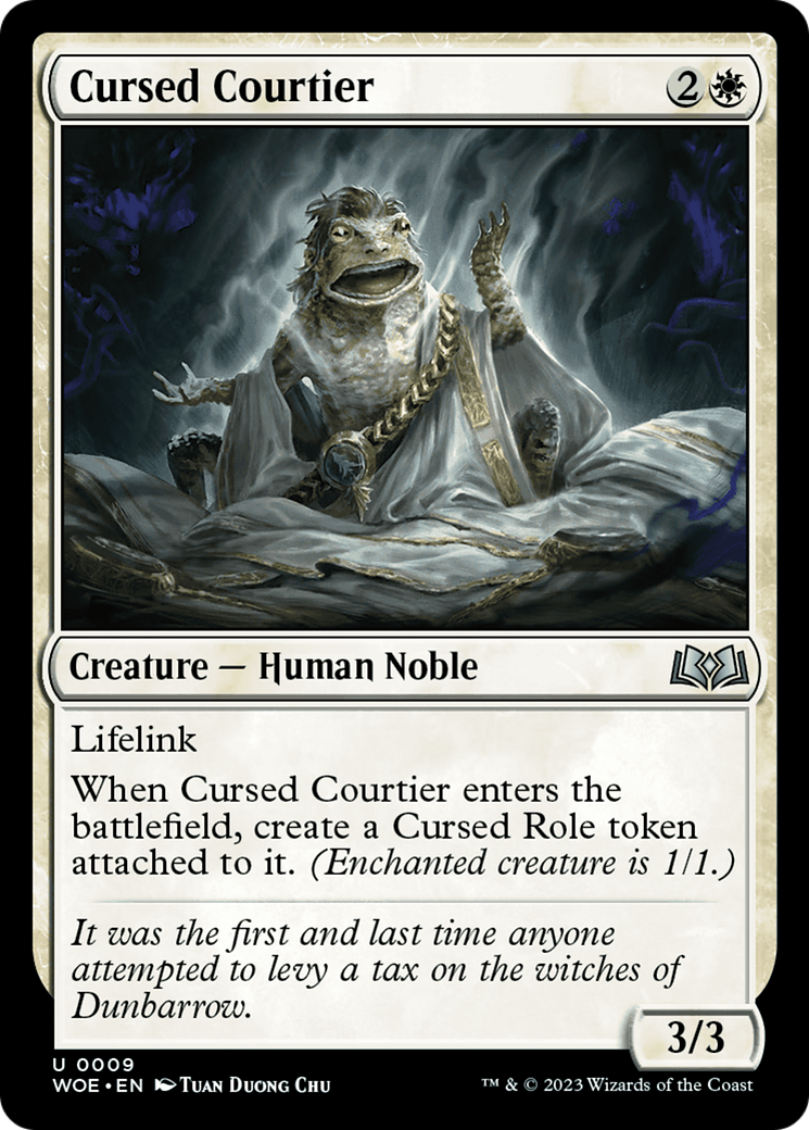 Cursed Courtier [Wilds of Eldraine] | Rook's Games and More