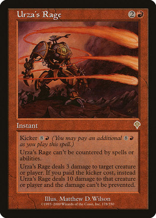 Urza's Rage [Invasion] | Rook's Games and More