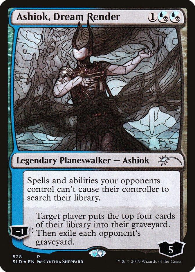Ashiok, Dream Render (Stained Glass) [Secret Lair Drop Promos] | Rook's Games and More