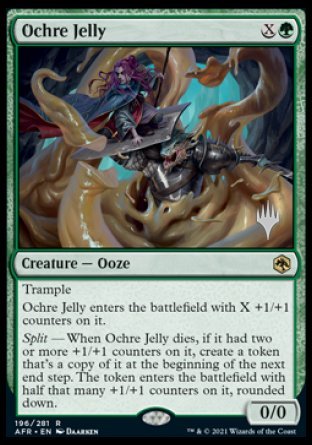 Ochre Jelly (Promo Pack) [Dungeons & Dragons: Adventures in the Forgotten Realms Promos] | Rook's Games and More