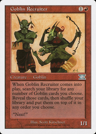 Goblin Recruiter [Classic Sixth Edition] | Rook's Games and More