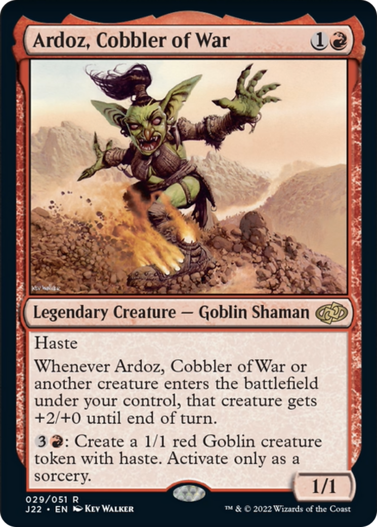 Ardoz, Cobbler of War [Jumpstart 2022] | Rook's Games and More