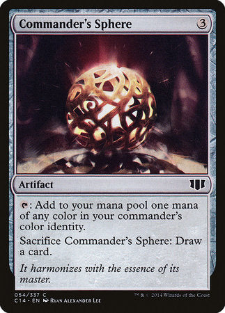 Commander's Sphere [Commander 2014] | Rook's Games and More