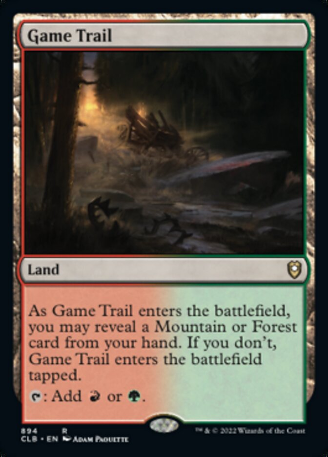 Game Trail [Commander Legends: Battle for Baldur's Gate] | Rook's Games and More