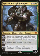 Garruk, Cursed Huntsman (Promo Pack) [Throne of Eldraine Promos]