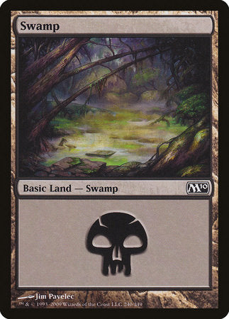 Swamp (240) [Magic 2010] | Rook's Games and More