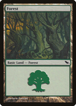 Forest (301) [Shadowmoor] | Rook's Games and More