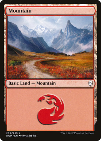 Mountain (262) [Dominaria] | Rook's Games and More