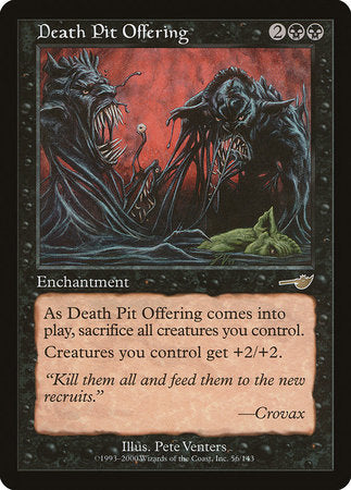 Death Pit Offering [Nemesis] | Rook's Games and More