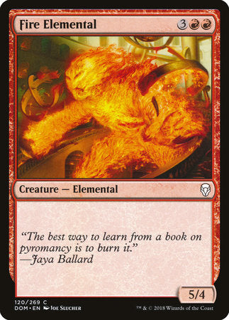 Fire Elemental [Dominaria] | Rook's Games and More