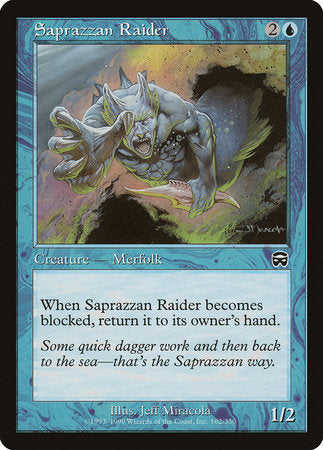 Saprazzan Raider [Mercadian Masques] | Rook's Games and More