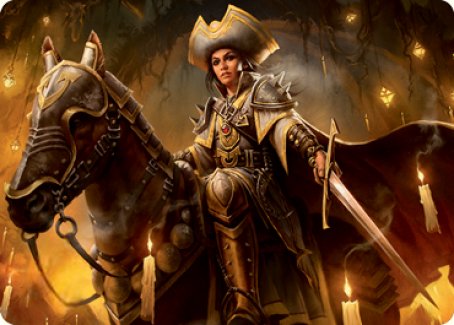 Seasoned Cathar Art Card [Innistrad: Midnight Hunt Art Series] | Rook's Games and More
