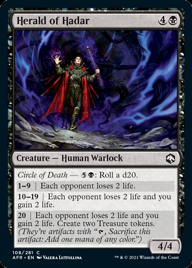 Herald of Hadar [Dungeons & Dragons: Adventures in the Forgotten Realms] | Rook's Games and More