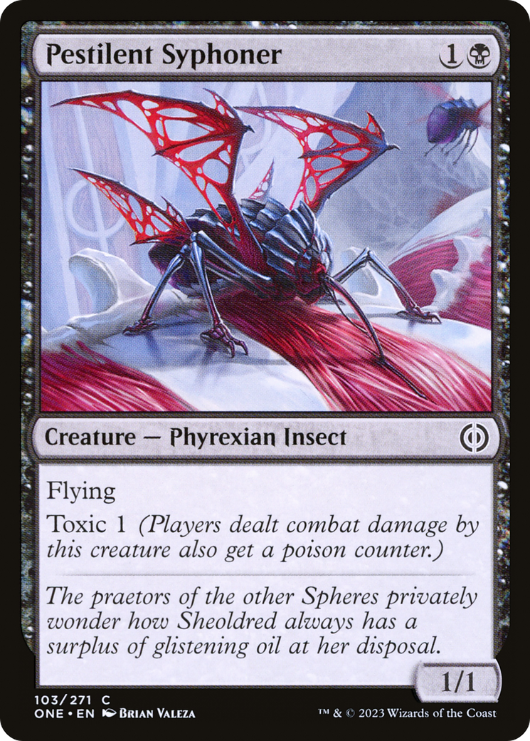 Pestilent Syphoner [Phyrexia: All Will Be One] | Rook's Games and More