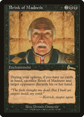 Brink of Madness [Urza's Legacy] | Rook's Games and More