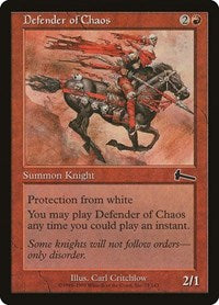 Defender of Chaos [Urza's Legacy] | Rook's Games and More