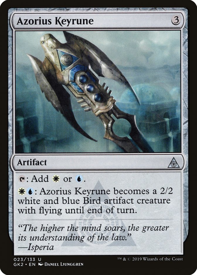 Azorius Keyrune [Ravnica Allegiance Guild Kit] | Rook's Games and More