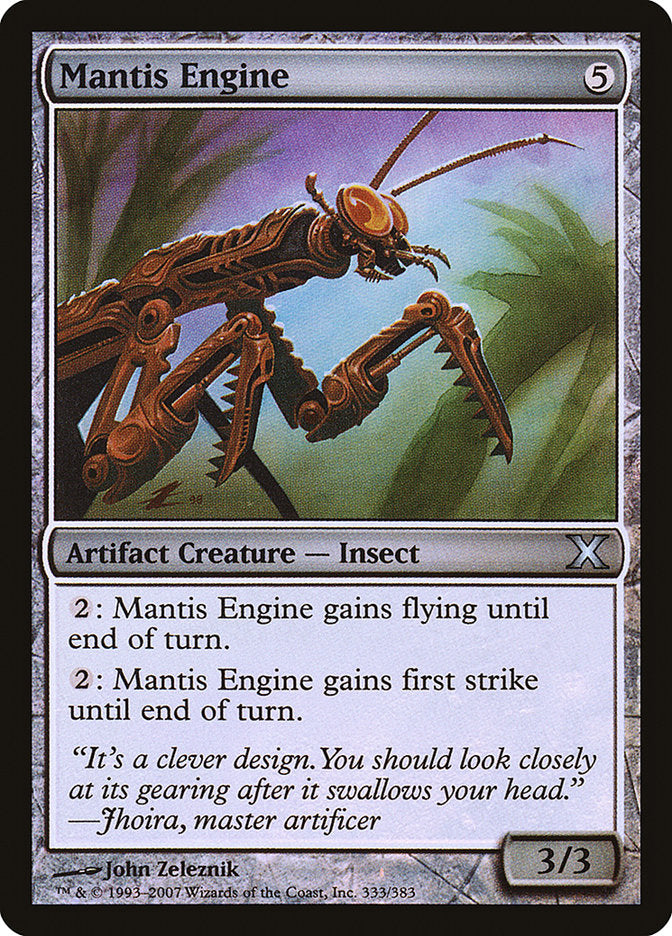 Mantis Engine (Premium Foil) [Tenth Edition] | Rook's Games and More