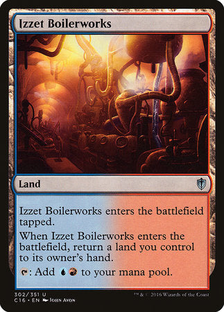 Izzet Boilerworks [Commander 2016] | Rook's Games and More