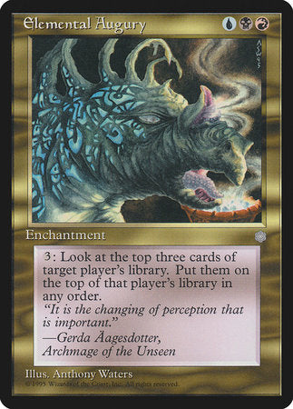 Elemental Augury [Ice Age] | Rook's Games and More