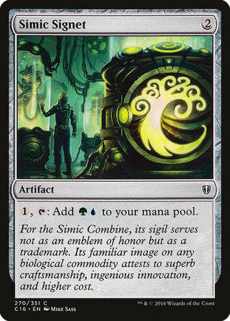 Simic Signet [Commander 2016] | Rook's Games and More