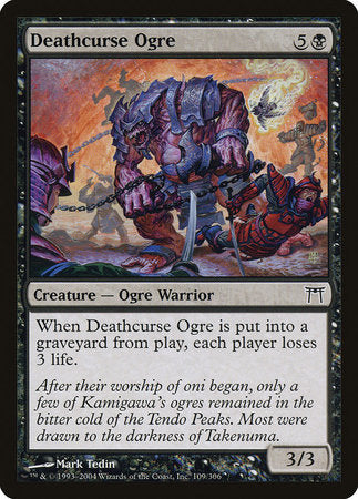 Deathcurse Ogre [Champions of Kamigawa] | Rook's Games and More
