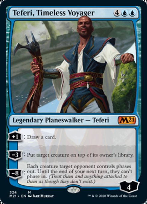 Teferi, Timeless Voyager [Core Set 2021] | Rook's Games and More