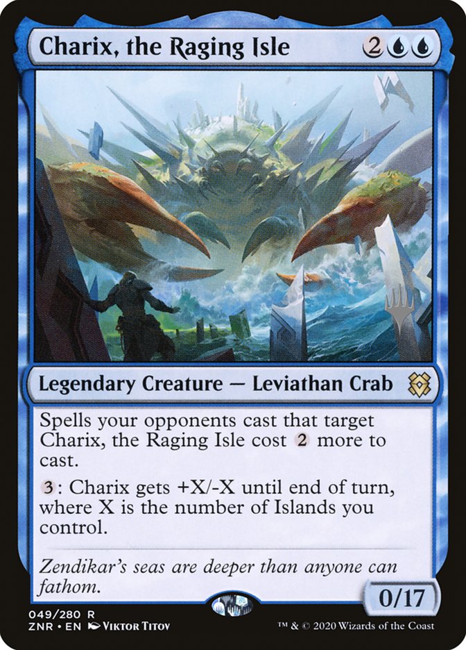 Charix, the Raging Isle (Promo Pack) [Zendikar Rising Promos] | Rook's Games and More
