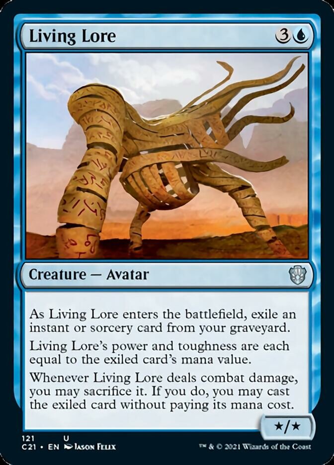 Living Lore [Commander 2021] | Rook's Games and More