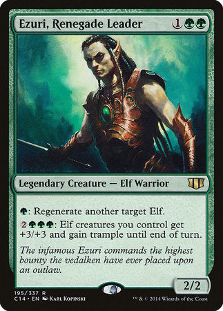 Ezuri, Renegade Leader [Commander 2014] | Rook's Games and More