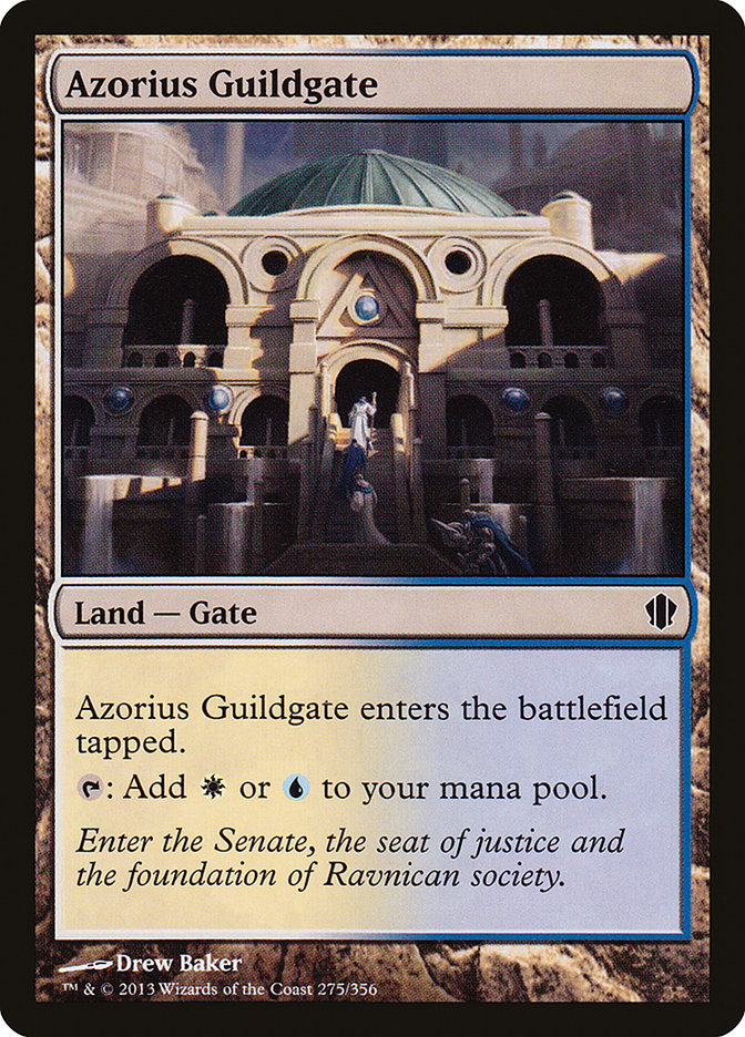 Azorius Guildgate [Commander 2013] | Rook's Games and More