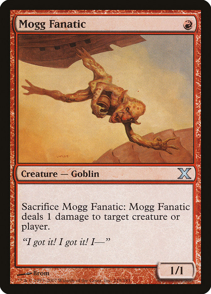 Mogg Fanatic [Tenth Edition] | Rook's Games and More