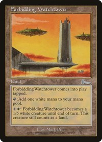 Forbidding Watchtower [Urza's Legacy] | Rook's Games and More