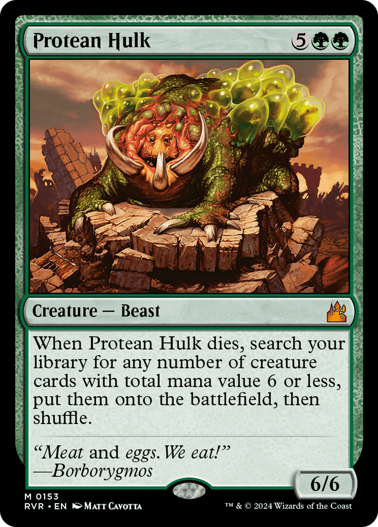 Protean Hulk [Ravnica Remastered] | Rook's Games and More