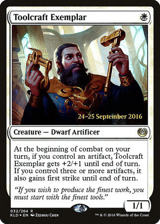 Toolcraft Exemplar [Kaladesh Promos] | Rook's Games and More