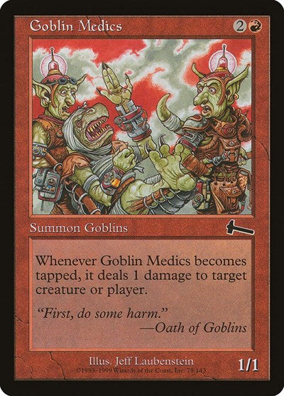 Goblin Medics [Urza's Legacy] | Rook's Games and More