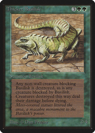 Thicket Basilisk [Limited Edition Beta] | Rook's Games and More