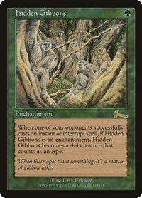 Hidden Gibbons [Urza's Legacy] | Rook's Games and More