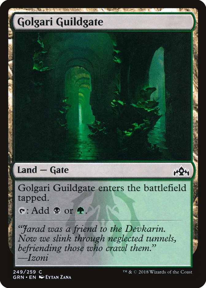 Golgari Guildgate (249/259) [Guilds of Ravnica] | Rook's Games and More