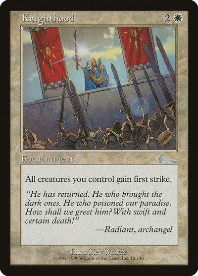Knighthood [Urza's Legacy] | Rook's Games and More