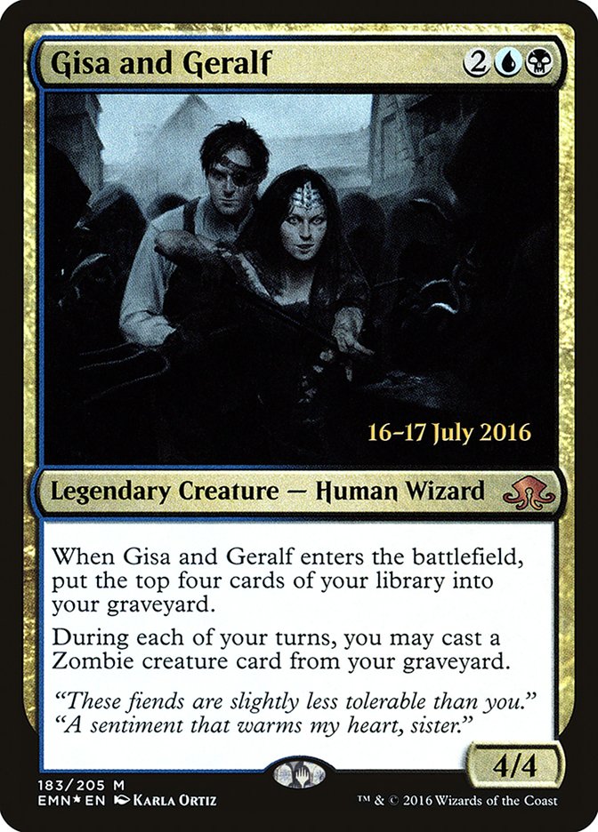 Gisa and Geralf  [Eldritch Moon Prerelease Promos] | Rook's Games and More
